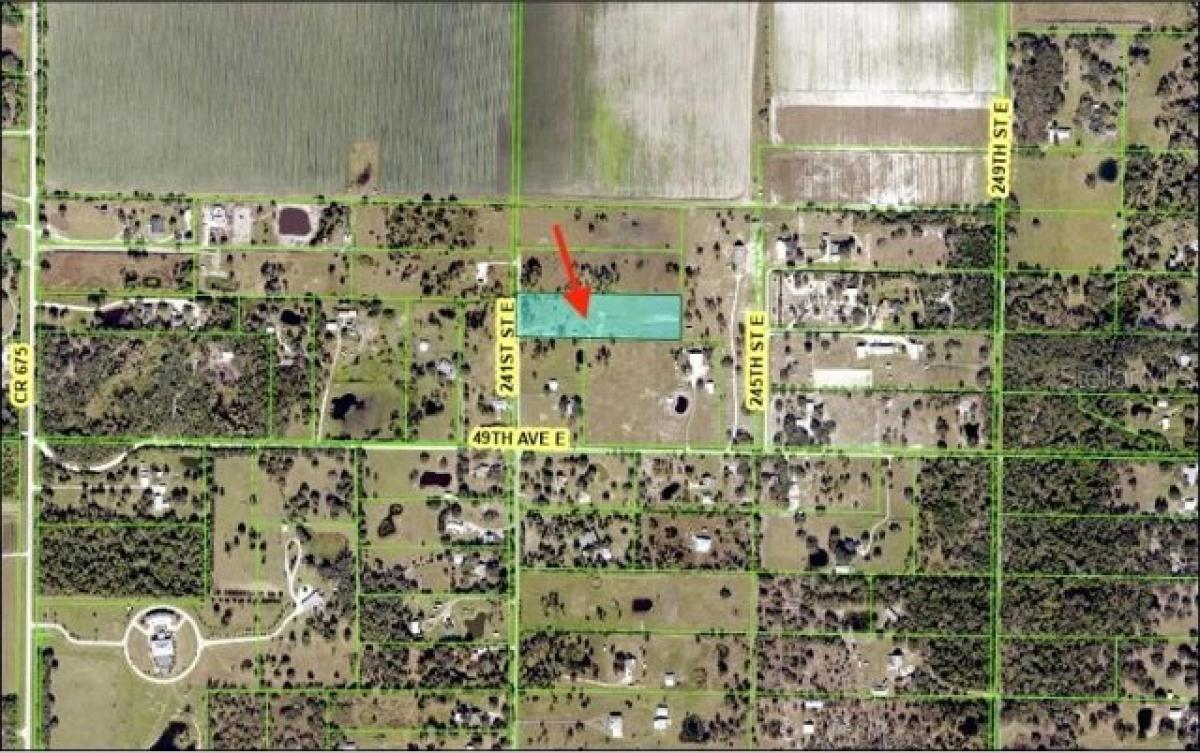 Picture of Residential Land For Sale in Myakka City, Florida, United States