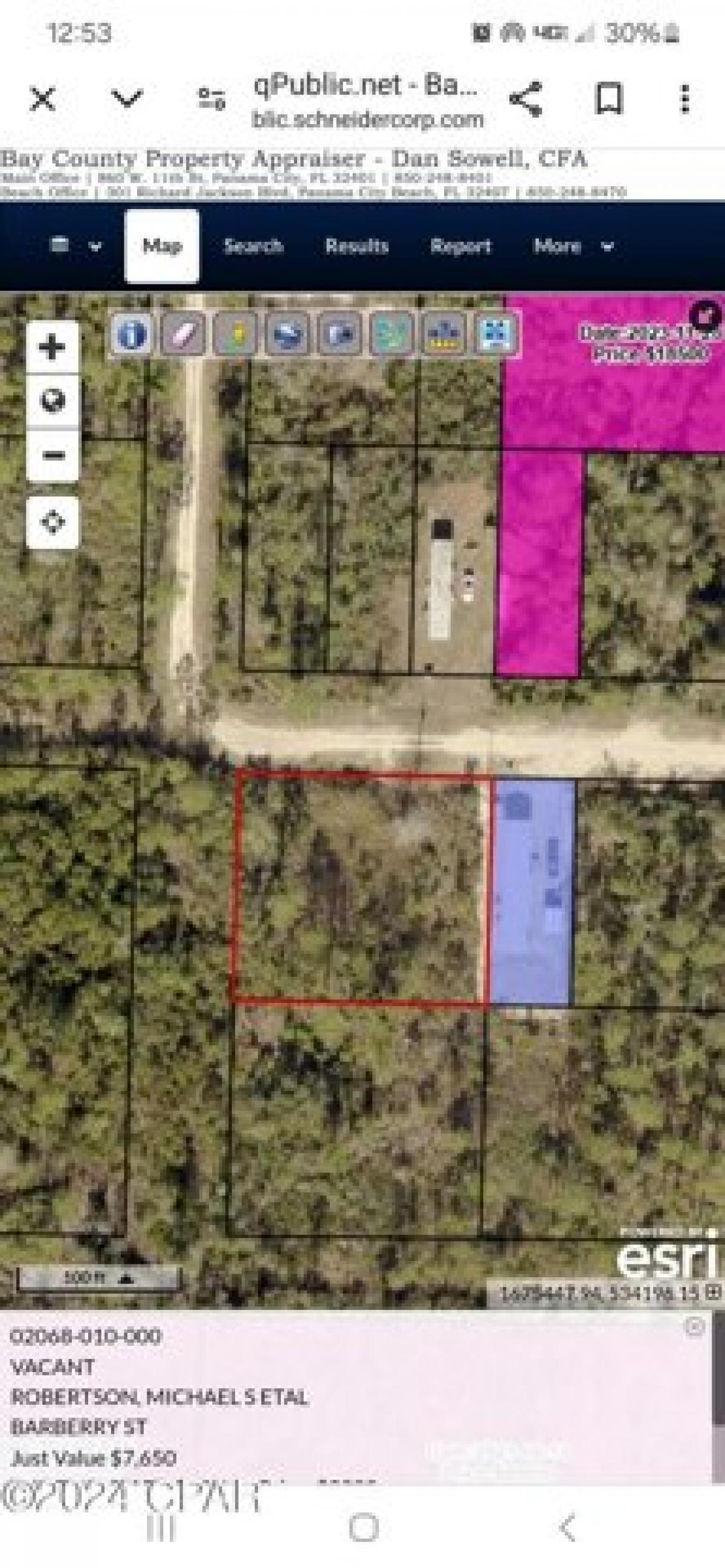 Picture of Residential Land For Rent in Fountain, Florida, United States