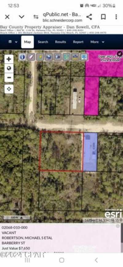 Residential Land For Rent in Fountain, Florida