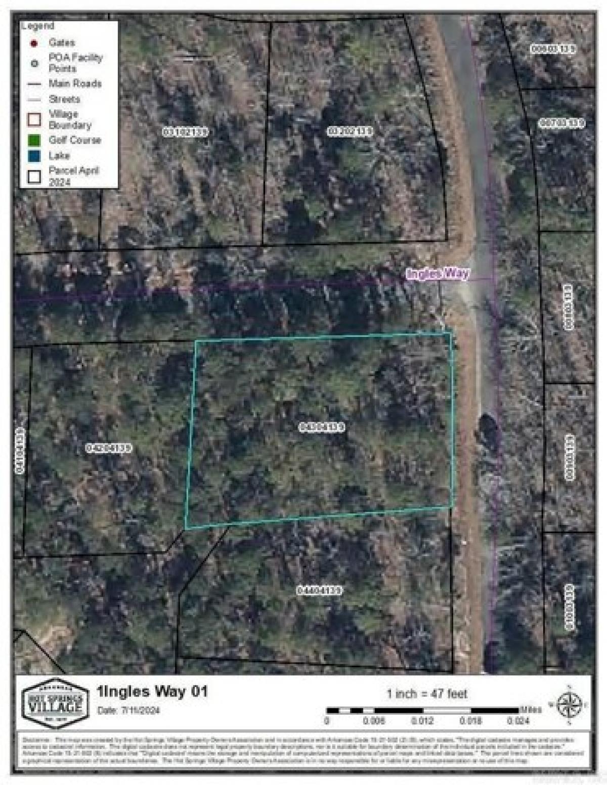 Picture of Residential Land For Rent in Hot Springs Village, Arkansas, United States
