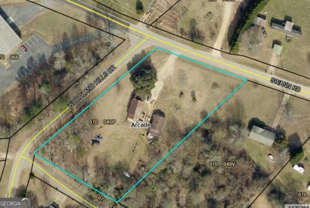 Picture of Residential Land For Sale in Jefferson, Georgia, United States