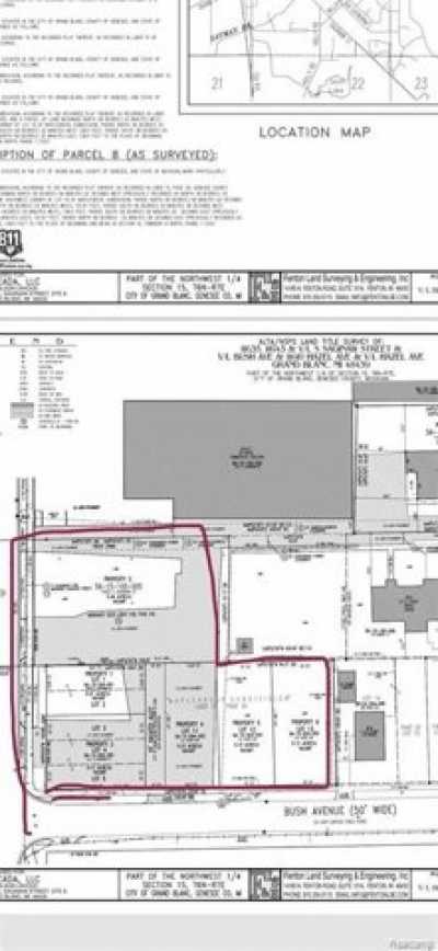 Residential Land For Sale in Grand Blanc, Michigan