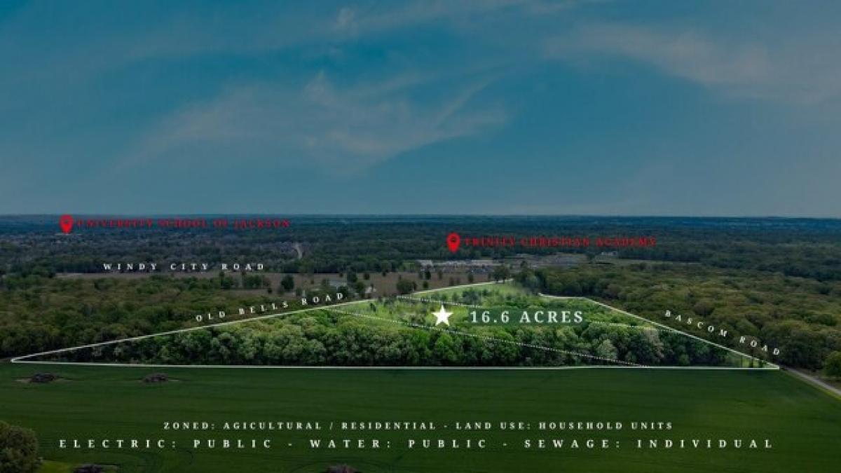 Picture of Residential Land For Sale in Jackson, Tennessee, United States