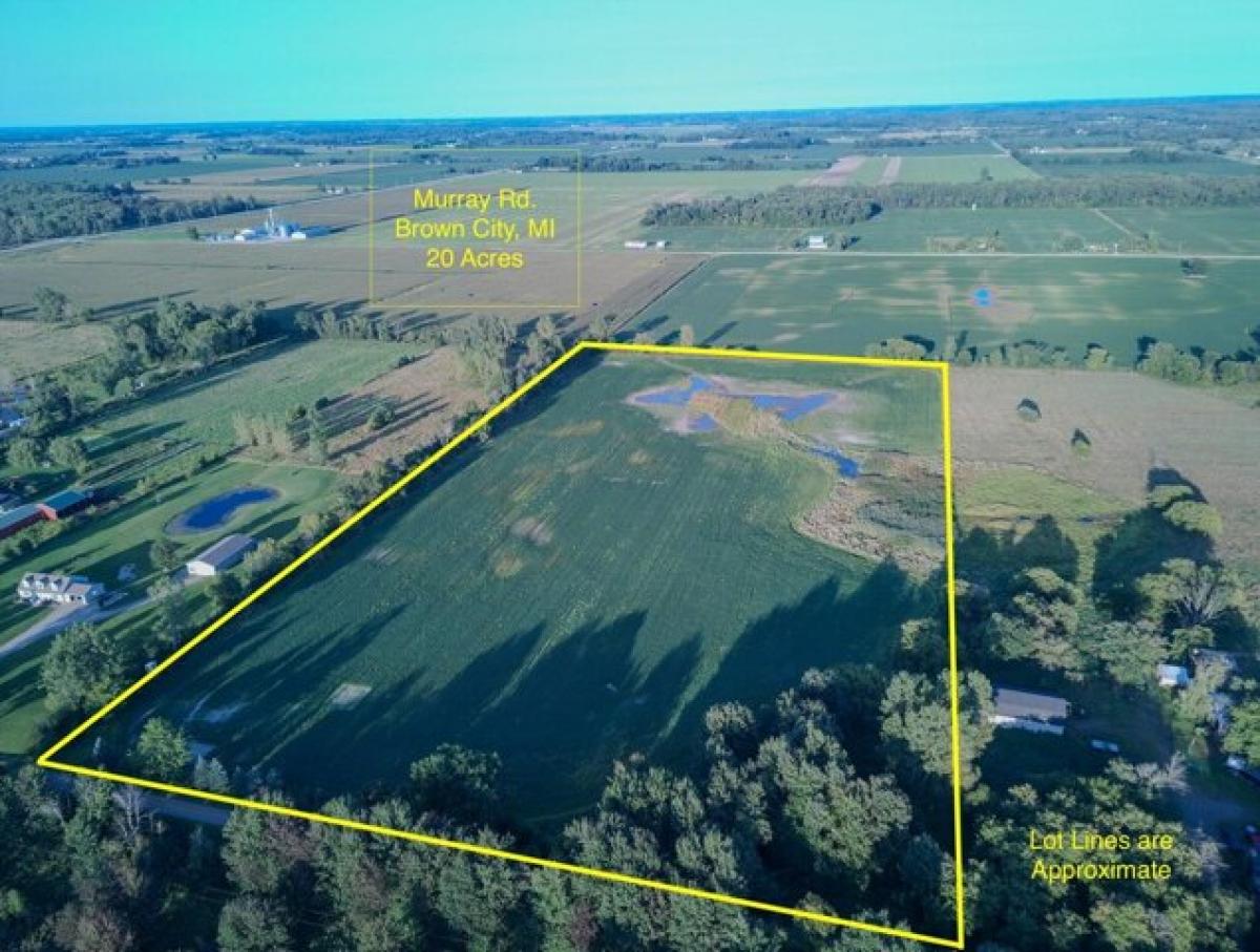 Picture of Residential Land For Sale in Brown City, Michigan, United States