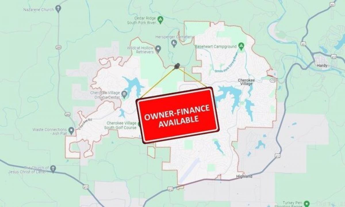 Picture of Residential Land For Rent in Cherokee Village, Arkansas, United States