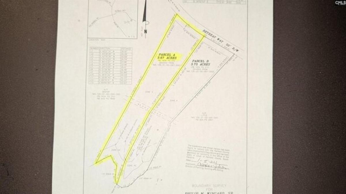 Picture of Residential Land For Sale in Ridgeway, South Carolina, United States