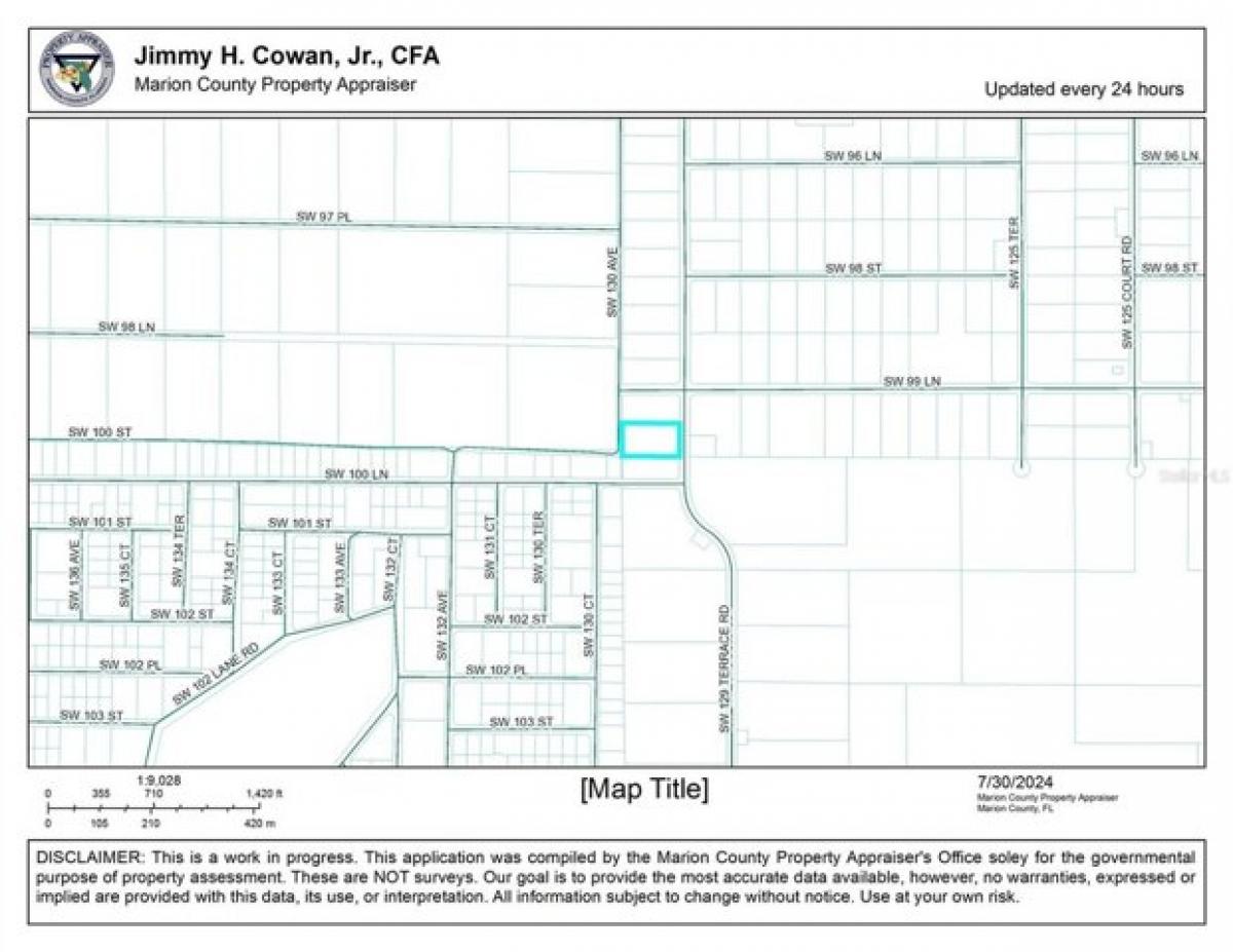 Picture of Residential Land For Sale in Dunnellon, Florida, United States