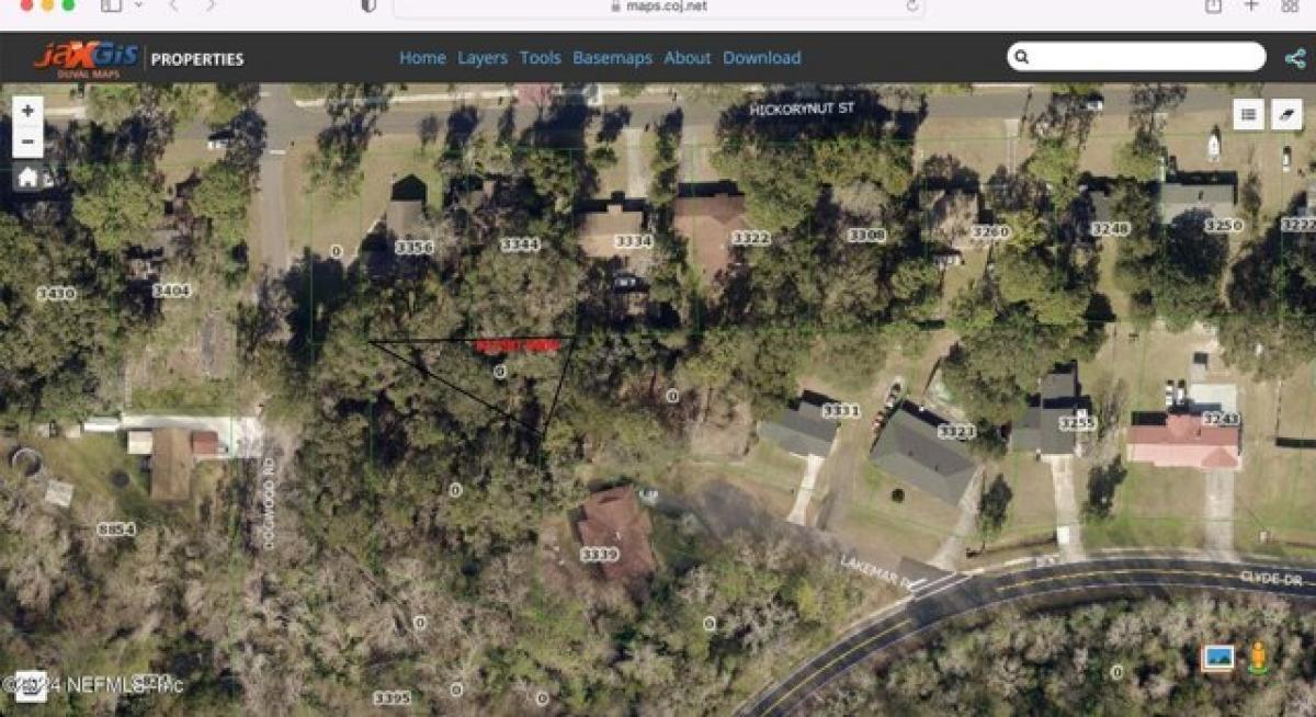 Picture of Residential Land For Rent in Jacksonville, Florida, United States