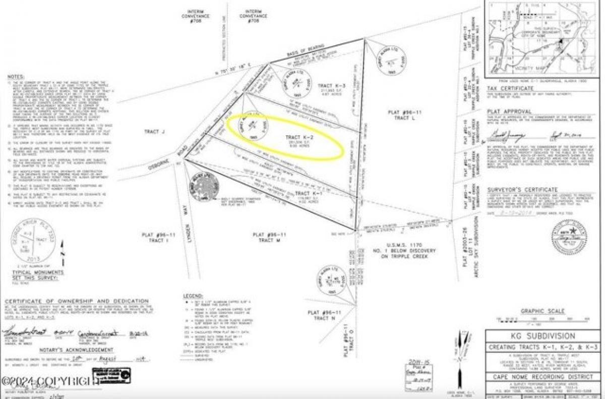 Picture of Residential Land For Sale in Nome, Alaska, United States