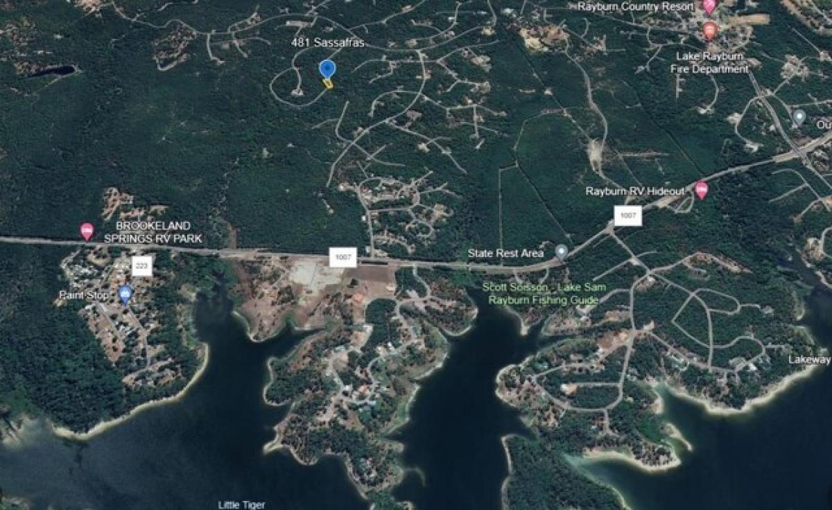 Picture of Residential Land For Rent in Brookeland, Texas, United States