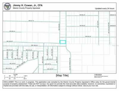 Residential Land For Sale in Dunnellon, Florida
