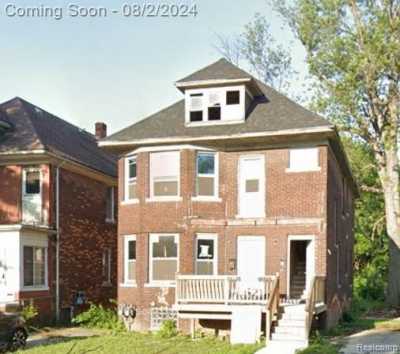 Home For Sale in Detroit, Michigan