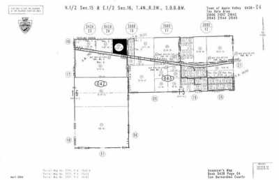 Residential Land For Sale in Apple Valley, California