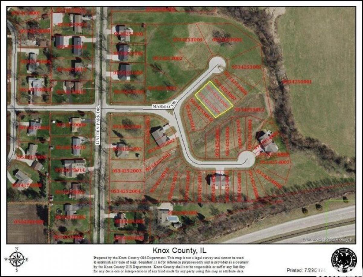 Picture of Residential Land For Sale in Galesburg, Illinois, United States