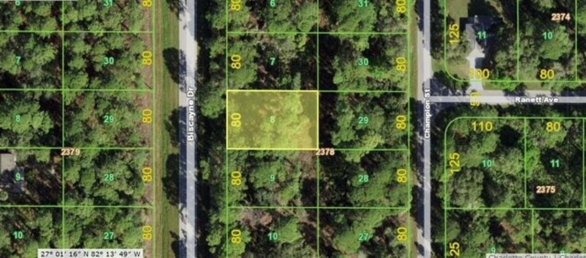 Picture of Residential Land For Sale in Port Charlotte, Florida, United States