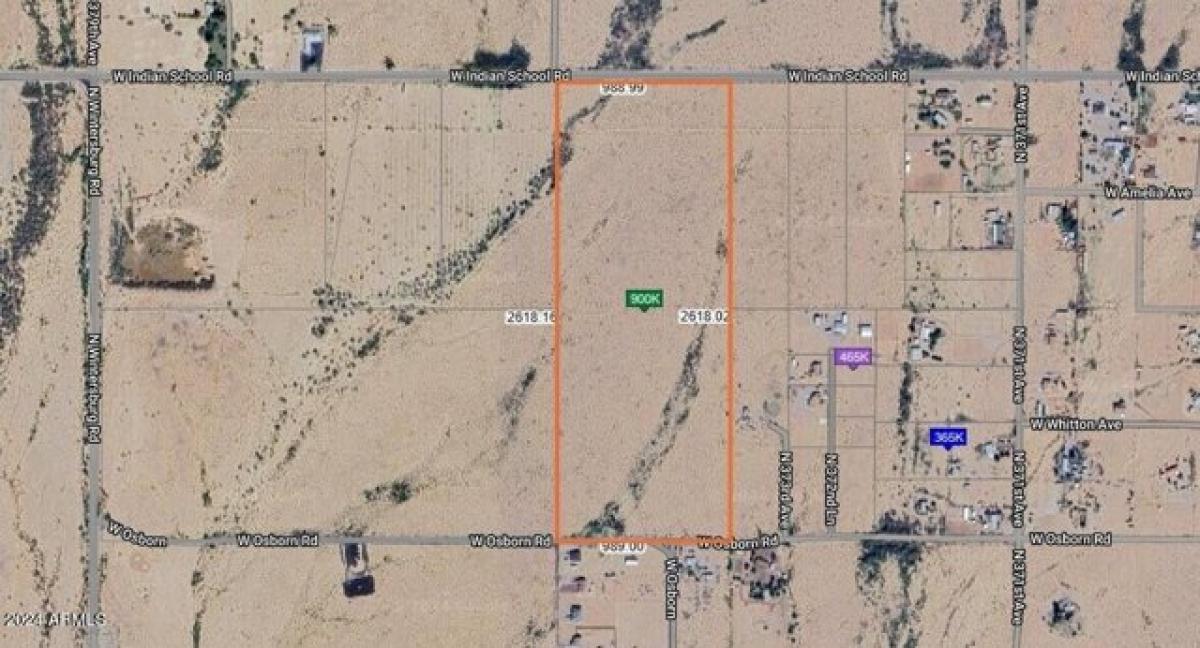 Picture of Residential Land For Sale in Tonopah, Arizona, United States