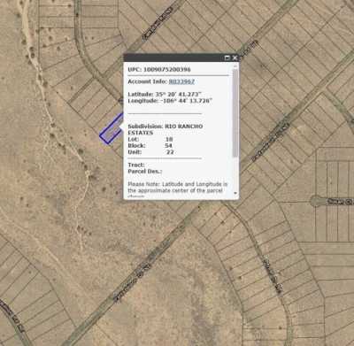 Residential Land For Rent in Rio Rancho, New Mexico