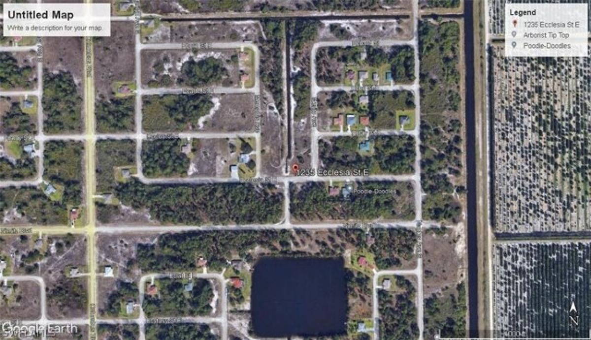 Picture of Residential Land For Sale in Lehigh Acres, Florida, United States