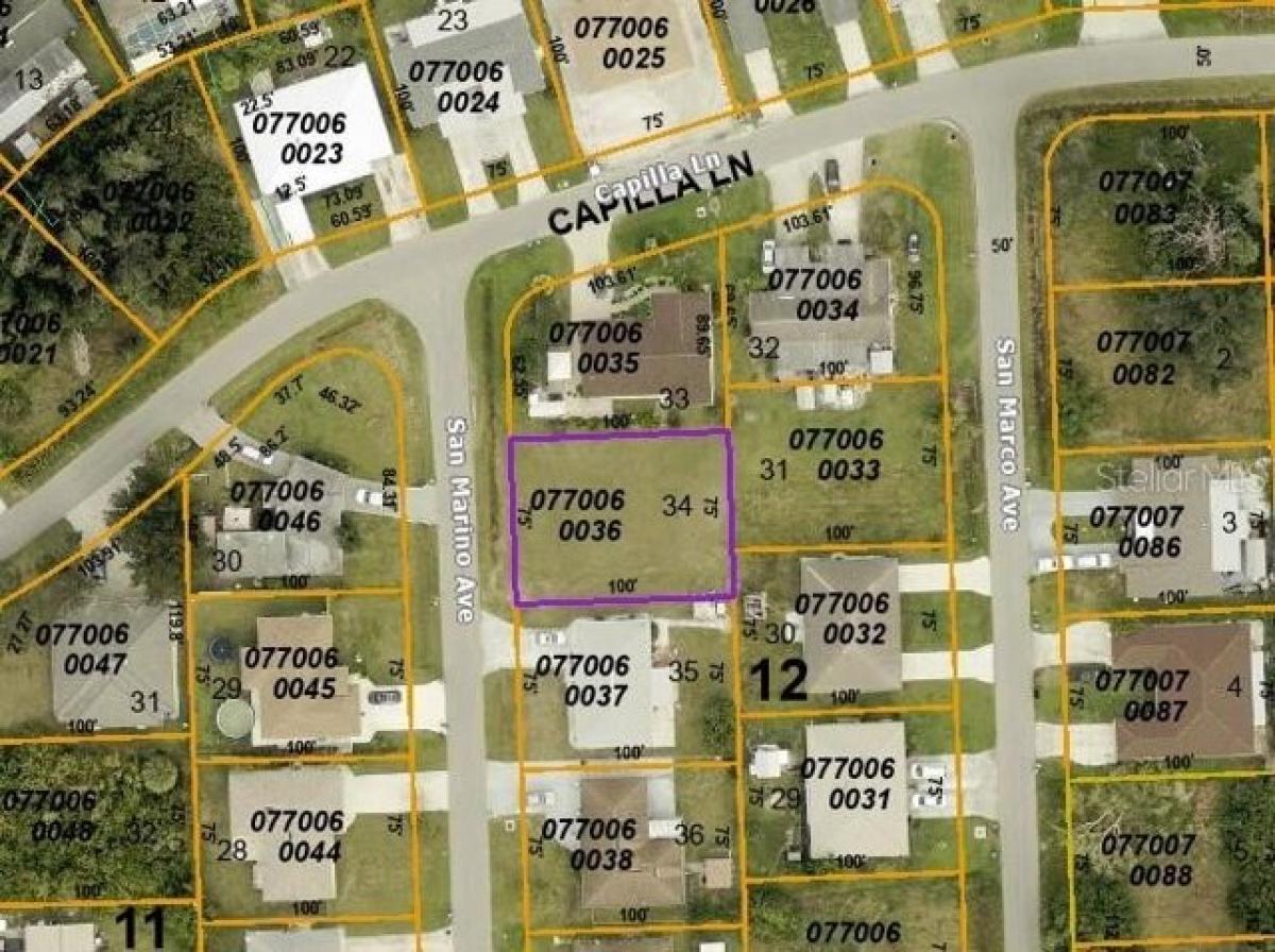 Picture of Residential Land For Sale in North Port, Florida, United States