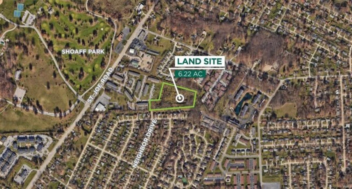 Picture of Residential Land For Sale in Fort Wayne, Indiana, United States