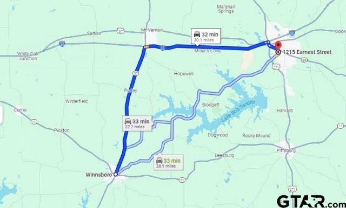 Picture of Residential Land For Sale in Mount Pleasant, Texas, United States