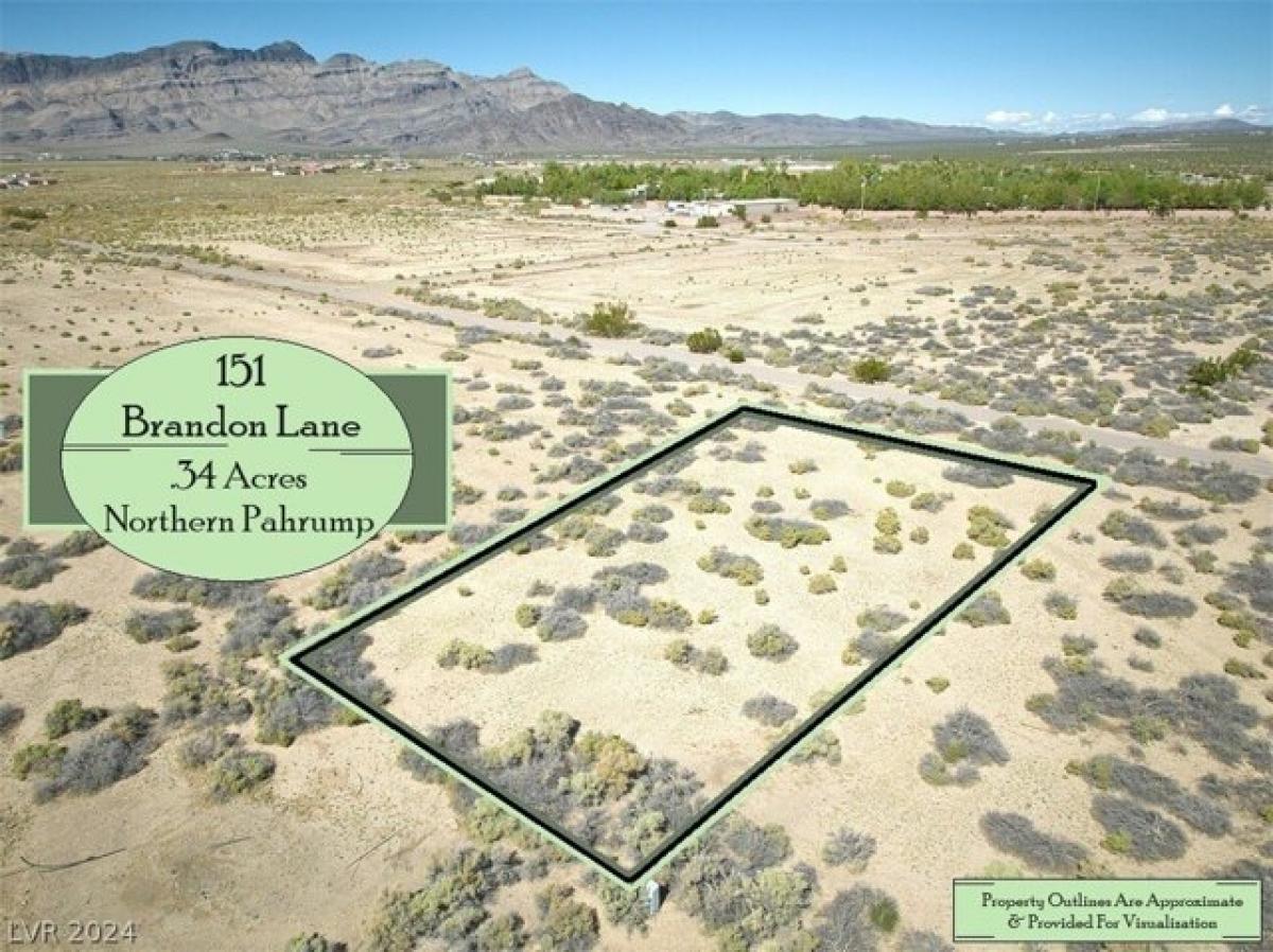 Picture of Residential Land For Sale in Pahrump, Nevada, United States