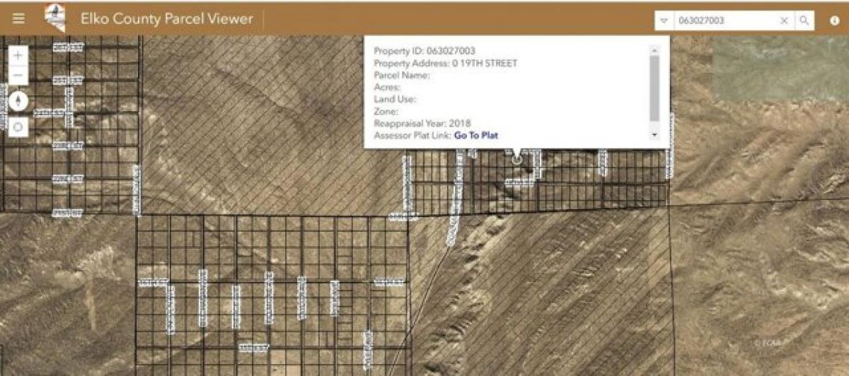 Picture of Residential Land For Rent in Elko, Nevada, United States