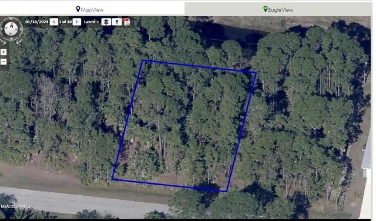 Picture of Residential Land For Sale in Palm Bay, Florida, United States