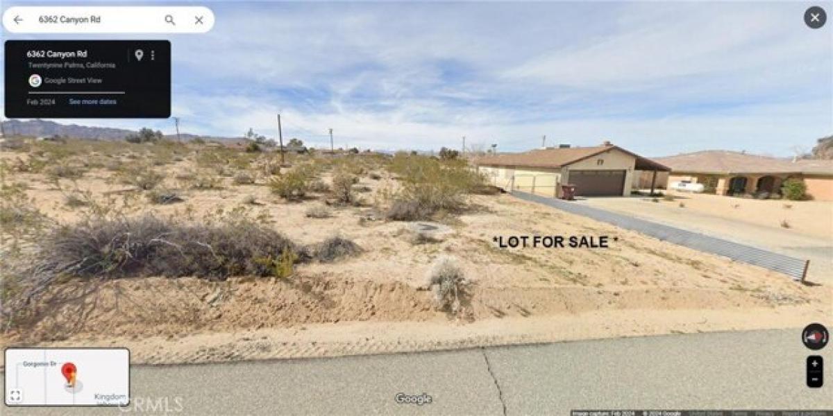 Picture of Residential Land For Sale in Twentynine Palms, California, United States