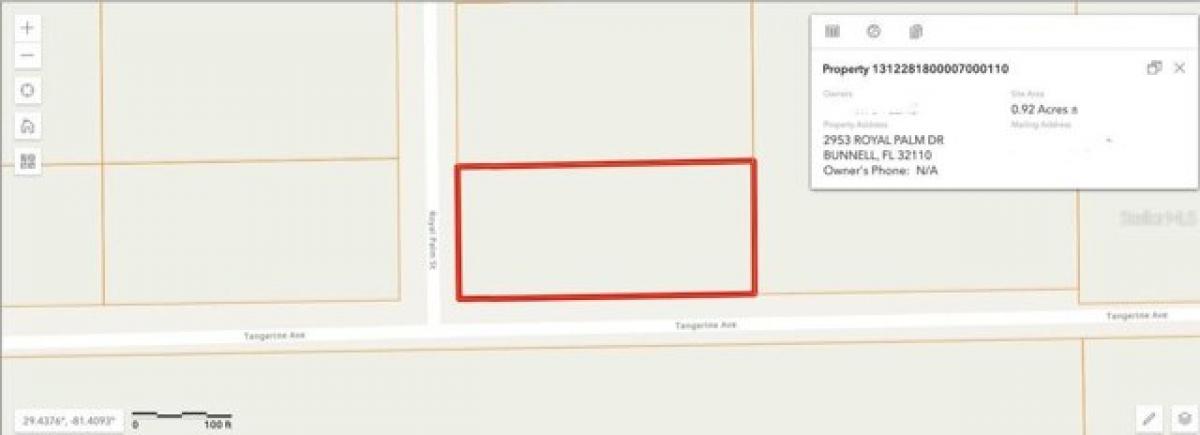 Picture of Residential Land For Sale in Bunnell, Florida, United States