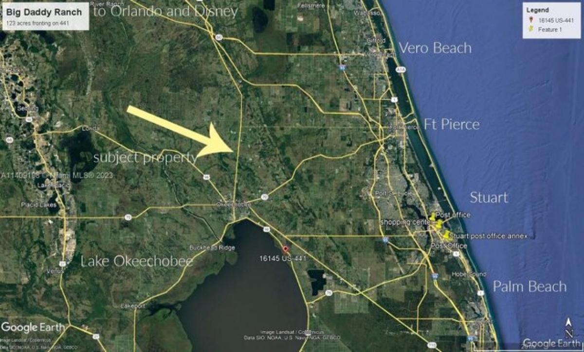 Picture of Residential Land For Sale in Okeechobee, Florida, United States