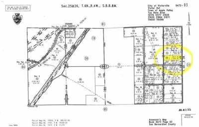Residential Land For Sale in Apple Valley, California