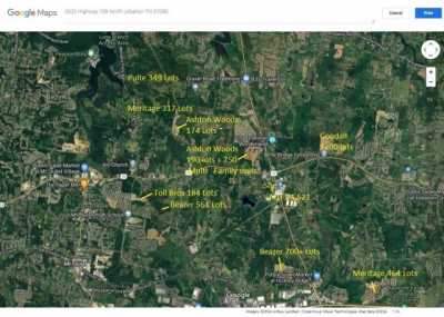 Residential Land For Sale in Lebanon, Tennessee