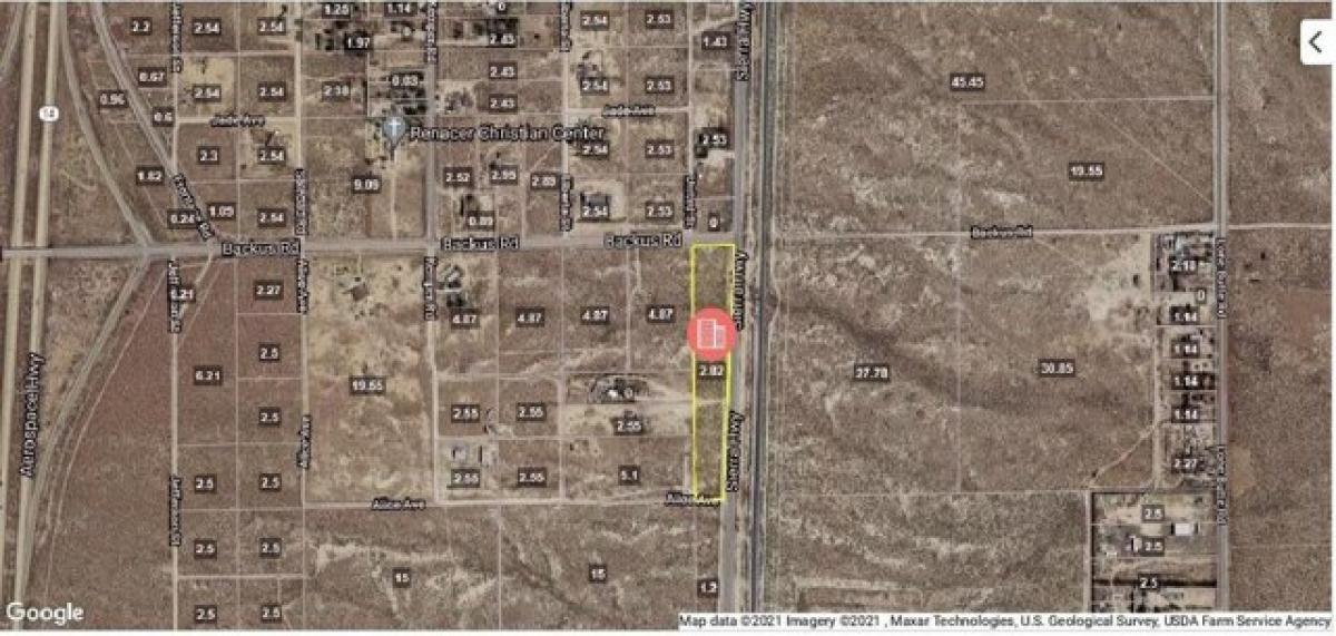 Picture of Residential Land For Sale in Mojave, California, United States