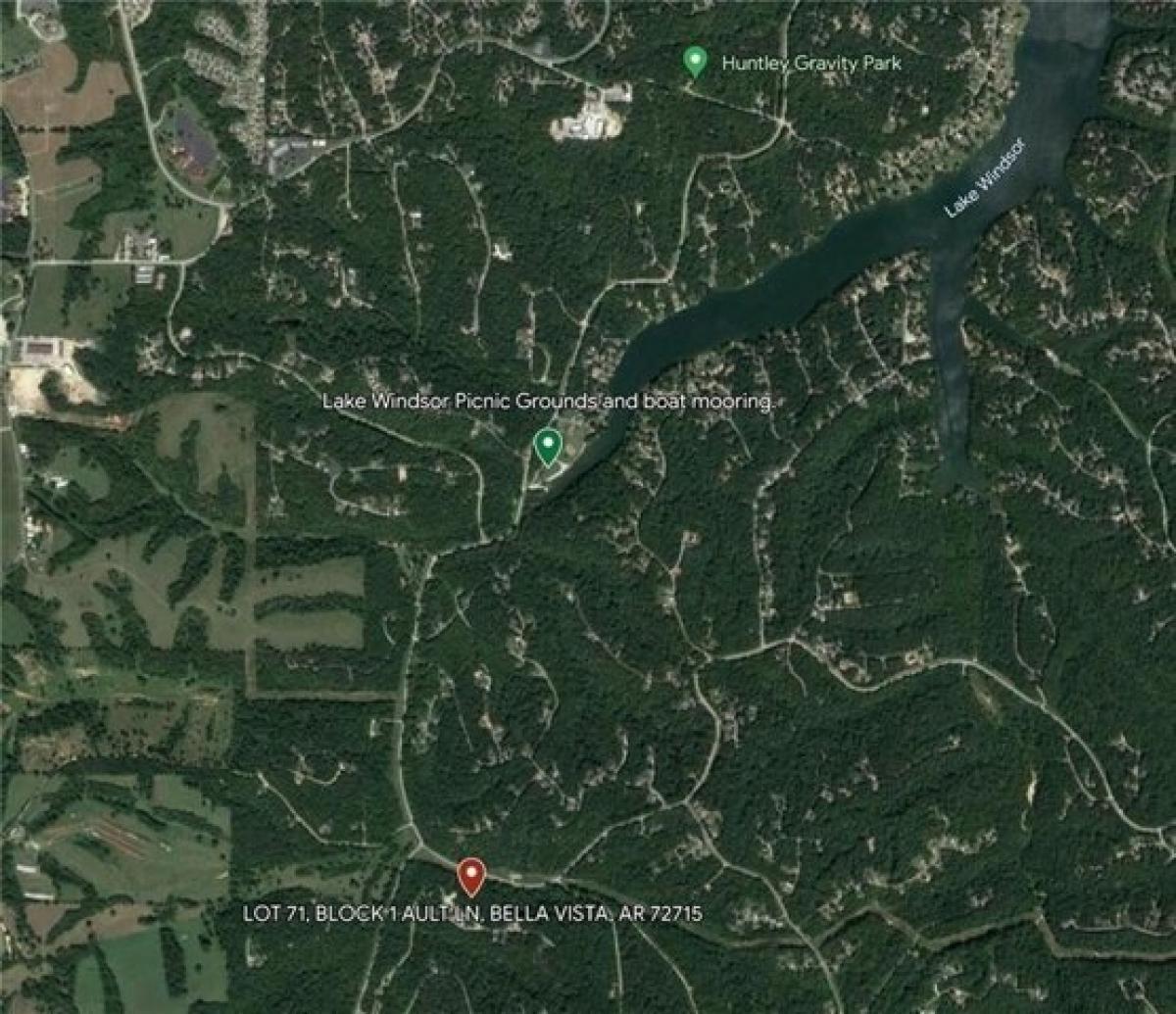 Picture of Residential Land For Sale in Bella Vista, Arkansas, United States