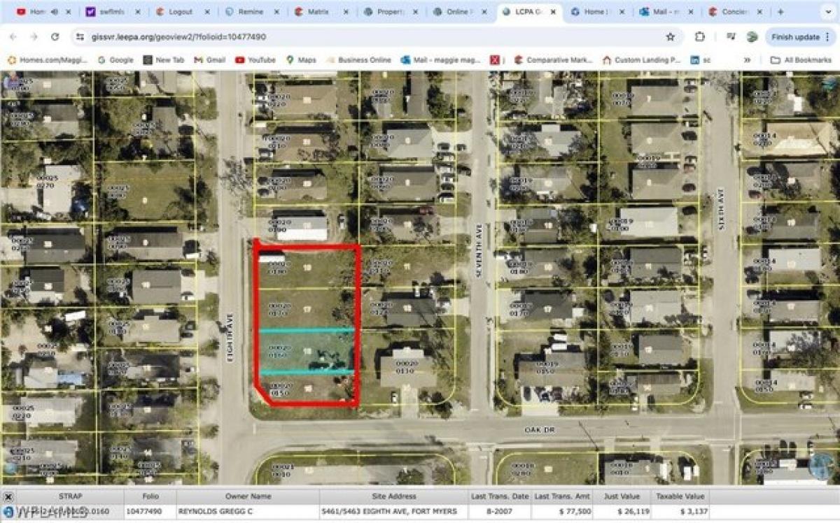 Picture of Residential Land For Sale in Fort Myers, Florida, United States