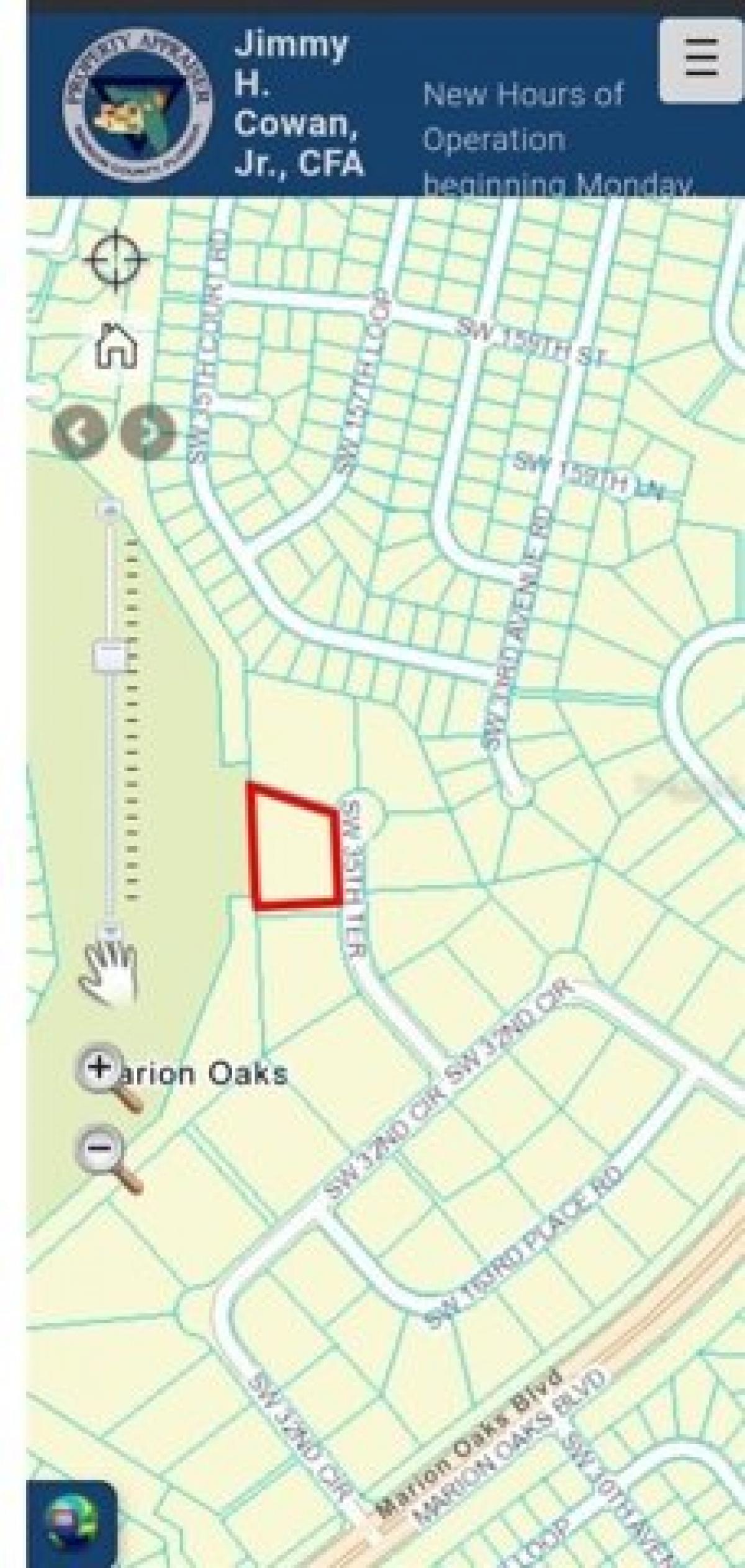 Picture of Residential Land For Sale in Ocala, Florida, United States