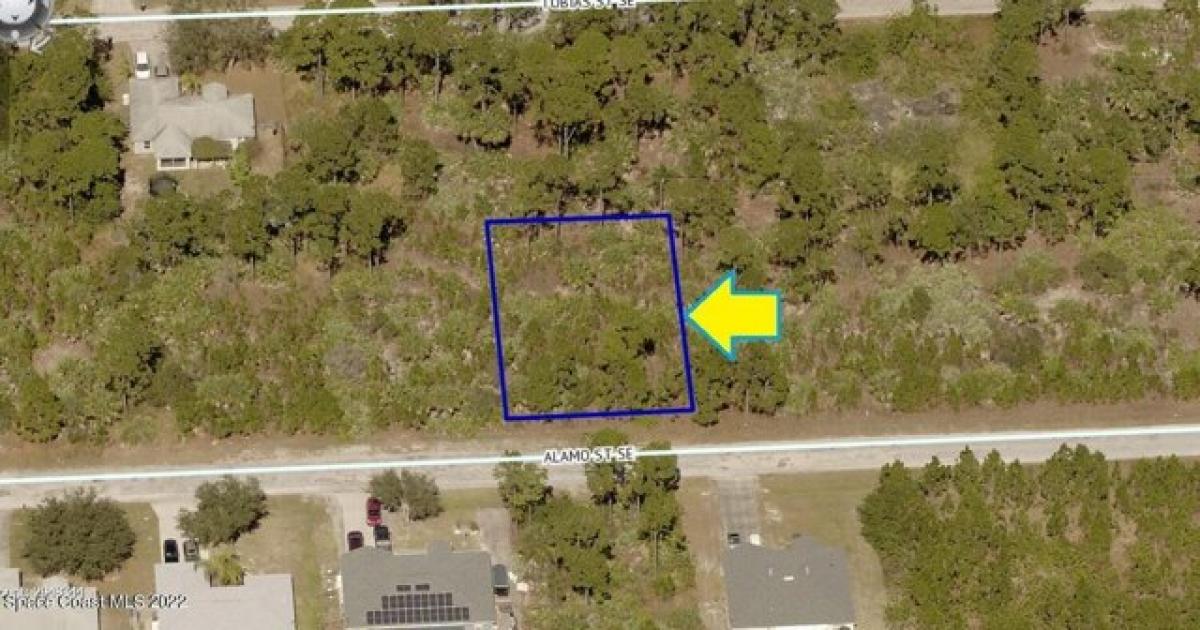 Picture of Residential Land For Sale in Palm Bay, Florida, United States