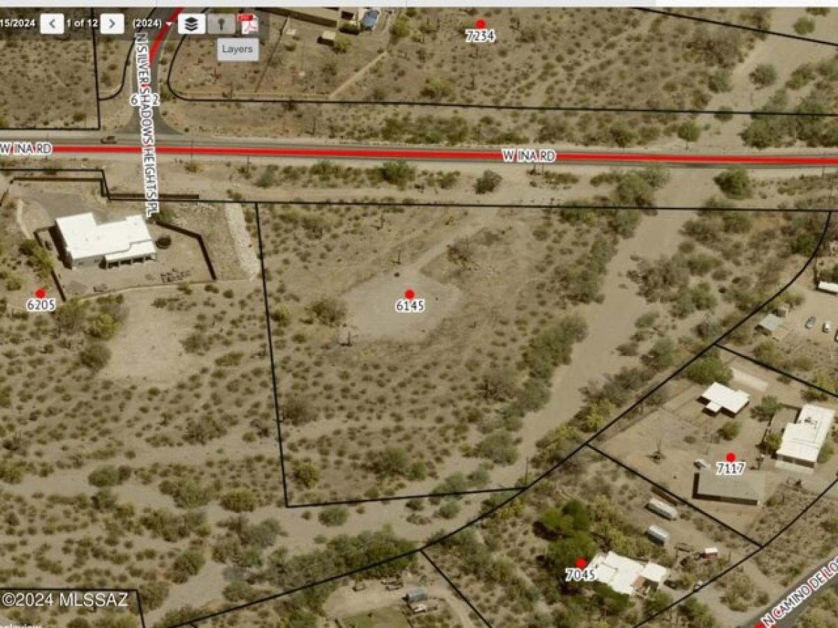 Picture of Residential Land For Sale in Tucson, Arizona, United States