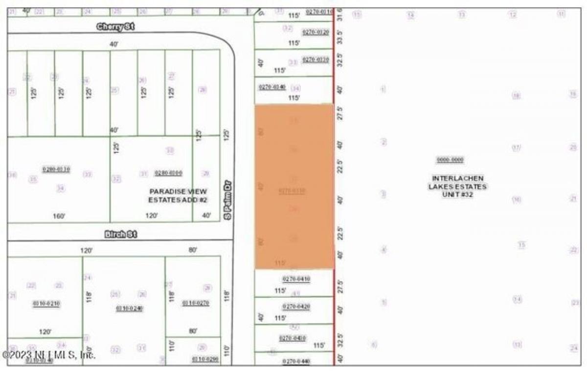 Picture of Residential Land For Sale in Interlachen, Florida, United States