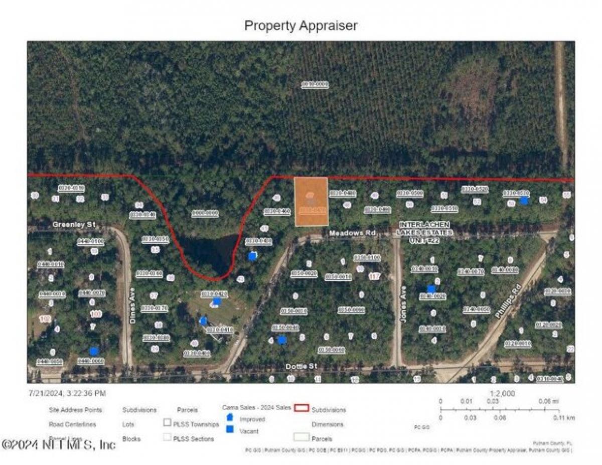 Picture of Residential Land For Sale in Interlachen, Florida, United States