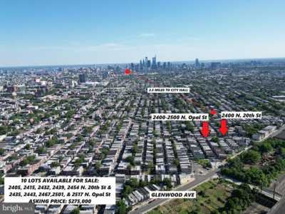 Residential Land For Sale in Philadelphia, Pennsylvania