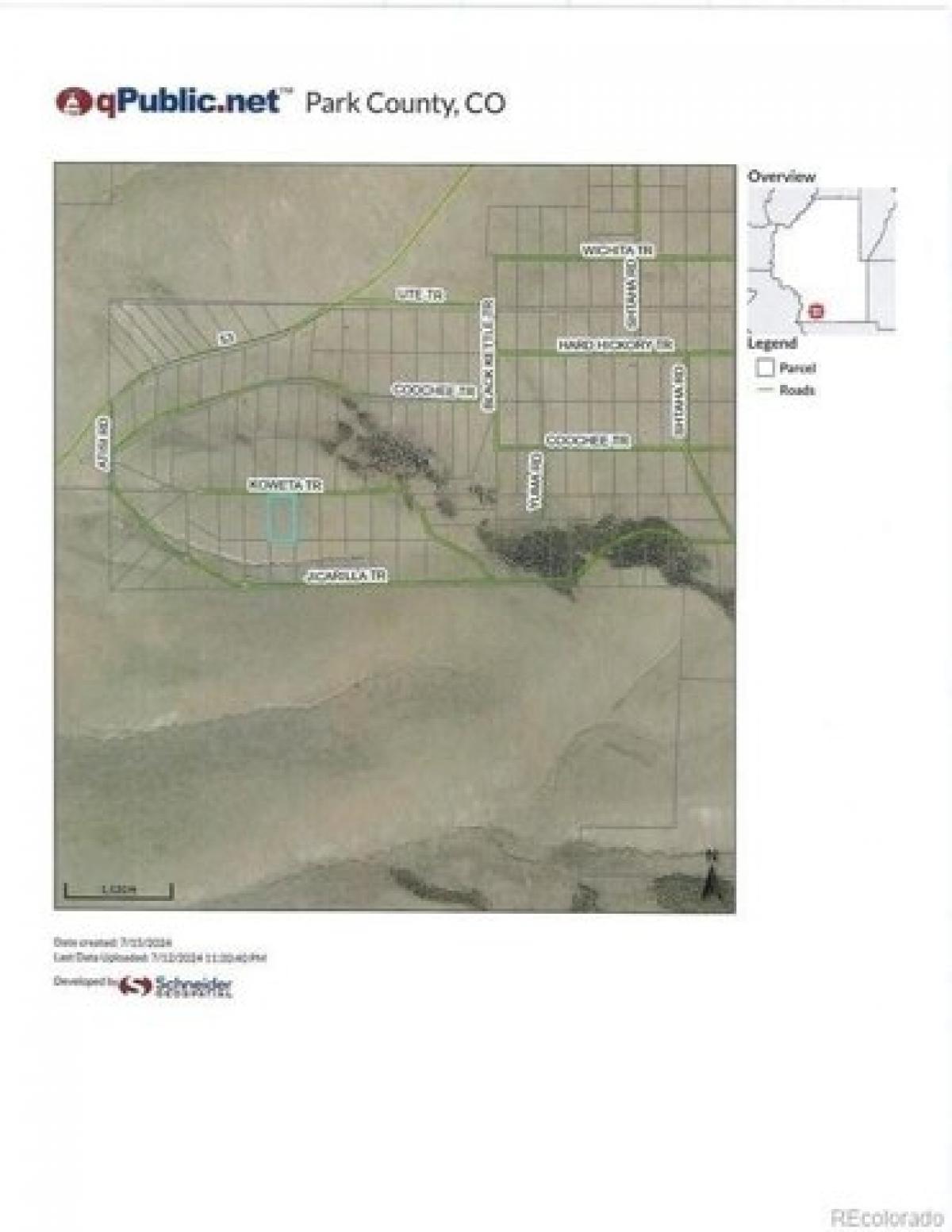 Picture of Residential Land For Sale in Hartsel, Colorado, United States