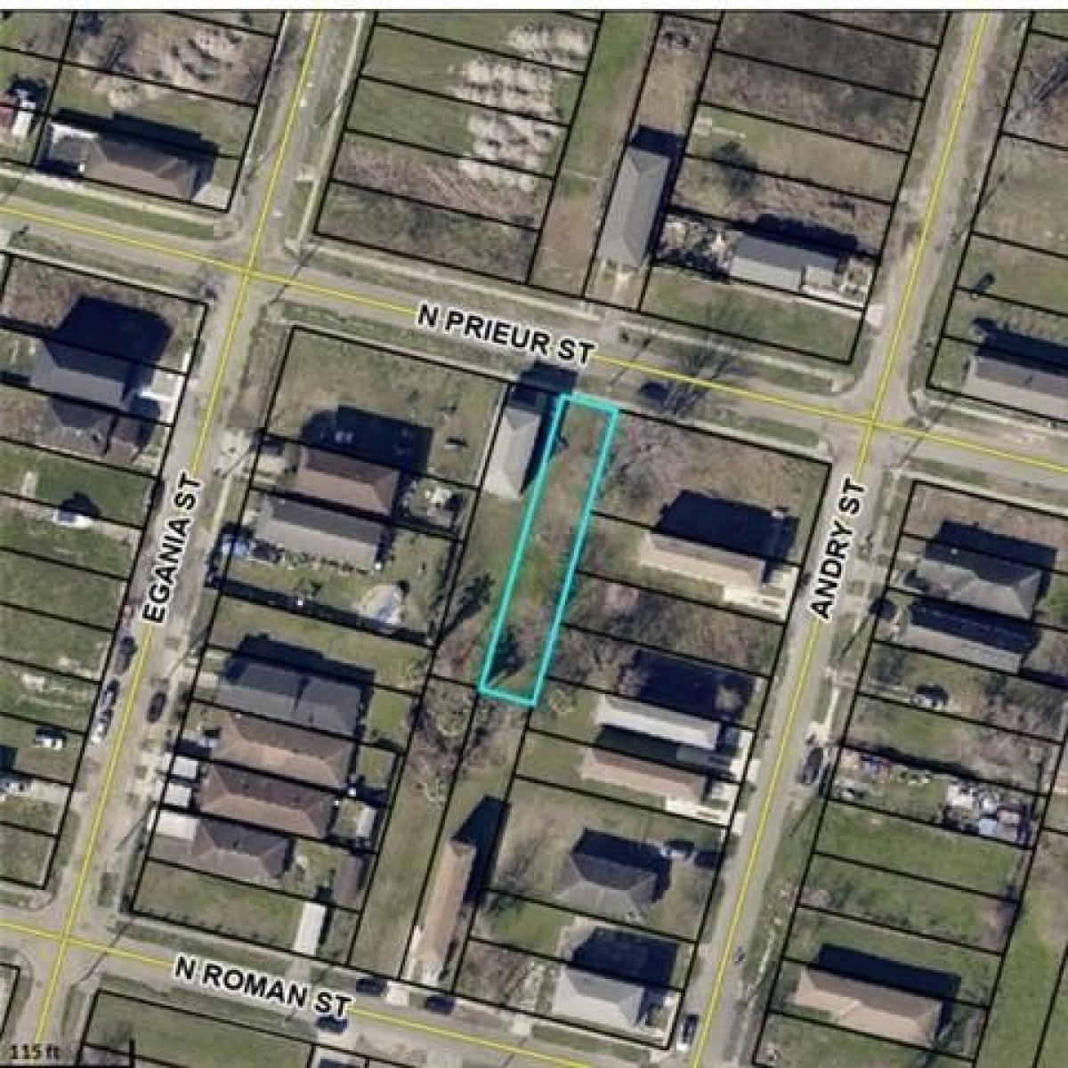 Picture of Residential Land For Sale in New Orleans, Louisiana, United States
