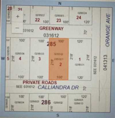 Residential Land For Sale in Indian Lake Estates, Florida