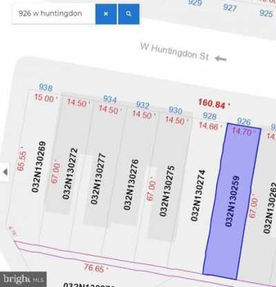 Residential Land For Sale in Philadelphia, Pennsylvania