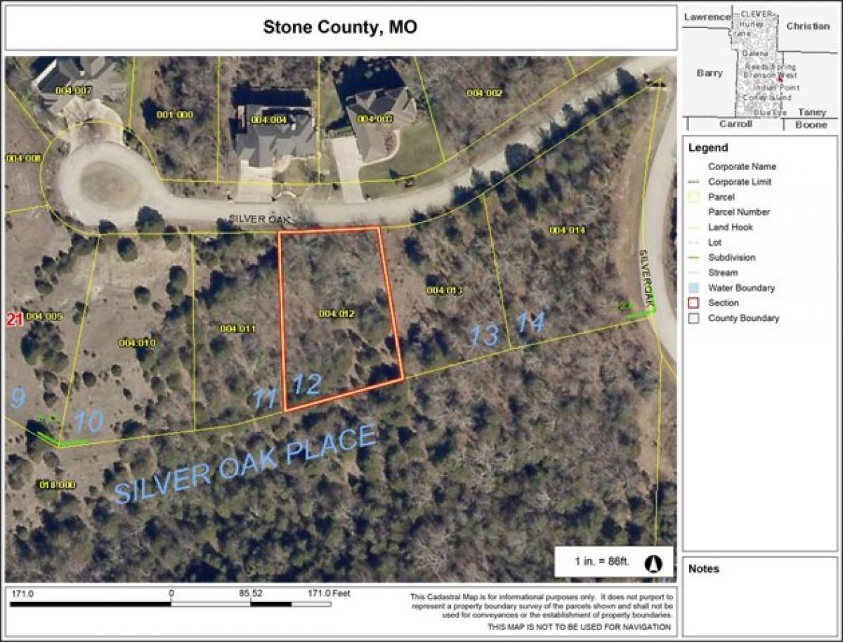 Picture of Residential Land For Rent in Branson West, Missouri, United States