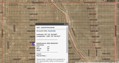 Residential Land For Sale in Rio Rancho, New Mexico