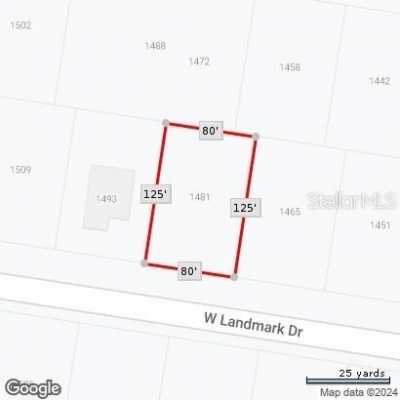 Residential Land For Sale in Citrus Springs, Florida