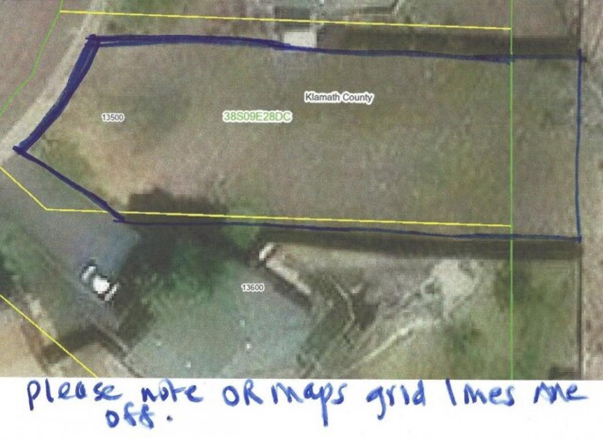 Picture of Residential Land For Sale in Klamath Falls, Oregon, United States